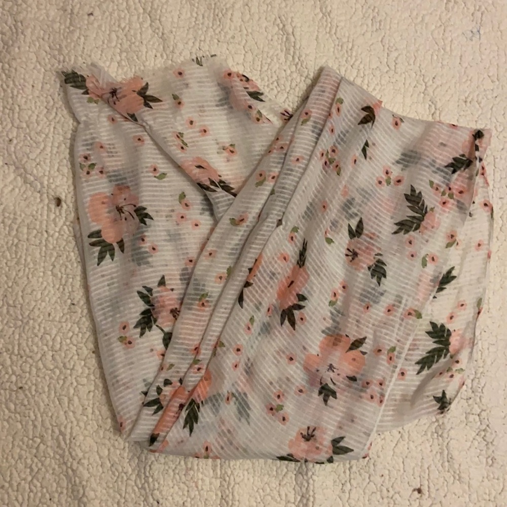Floral scarf